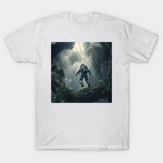 An Astronaut's Journey T-Shirt by ILK87